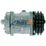 OEM Sanden A/C Compressor - Sanden 4471, 4735, Truck Air 03-0602, MEI 5327