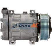 OEM Sanden A/C Compressor - Sanden 4307, 4307U, Truck Air 03-0621, MEI 5403