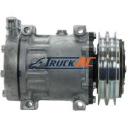 OEM Sanden A/C Compressor - Sanden 4325, Truck Air 03-3834, MEI 54325