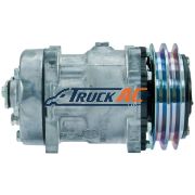 OEM Sanden A/C Compressor - Sanden 4434, Truck Air 03-3709, MEI 5190