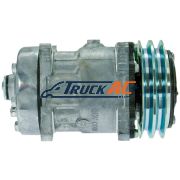 OEM Sanden A/C Compressor - Sanden 4435, Truck Air 03-3719, MEI 5191
